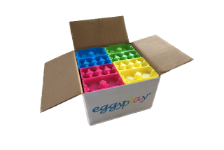 Karabička na vajcia - EggyPlay 200 Ks